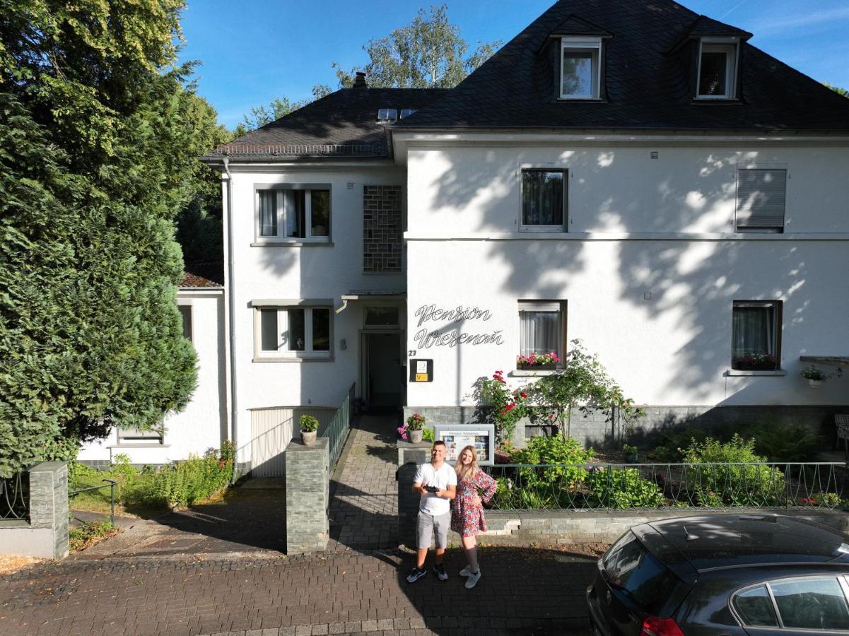 Hotel Pension Wiesenau Salzhausen Exteriér fotografie