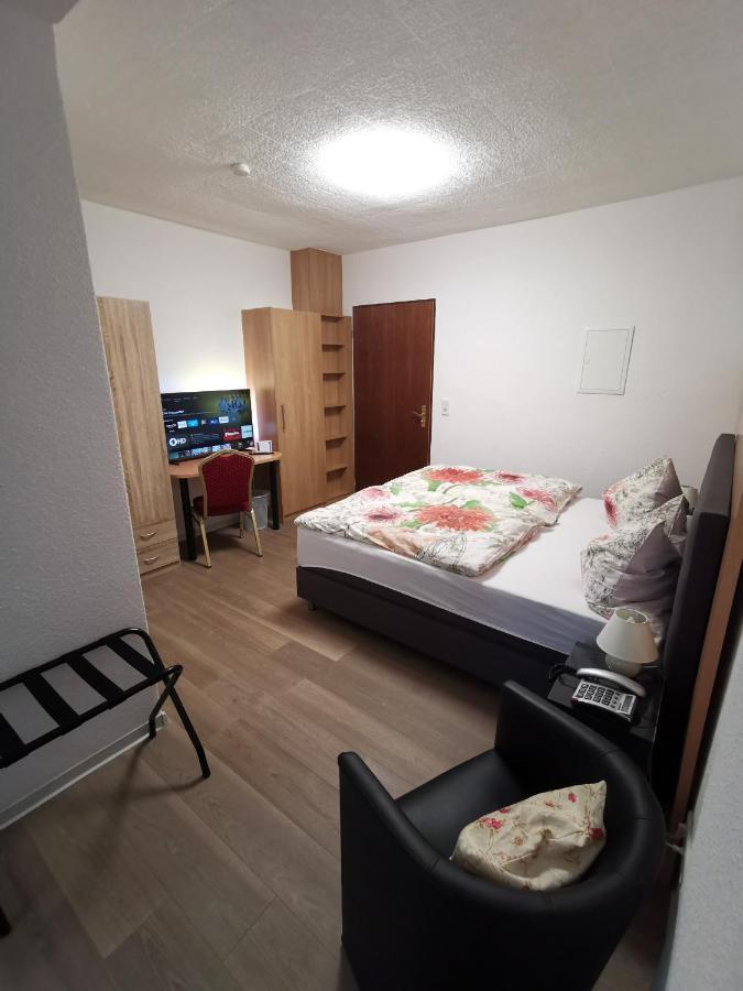 Hotel Pension Wiesenau Salzhausen Exteriér fotografie