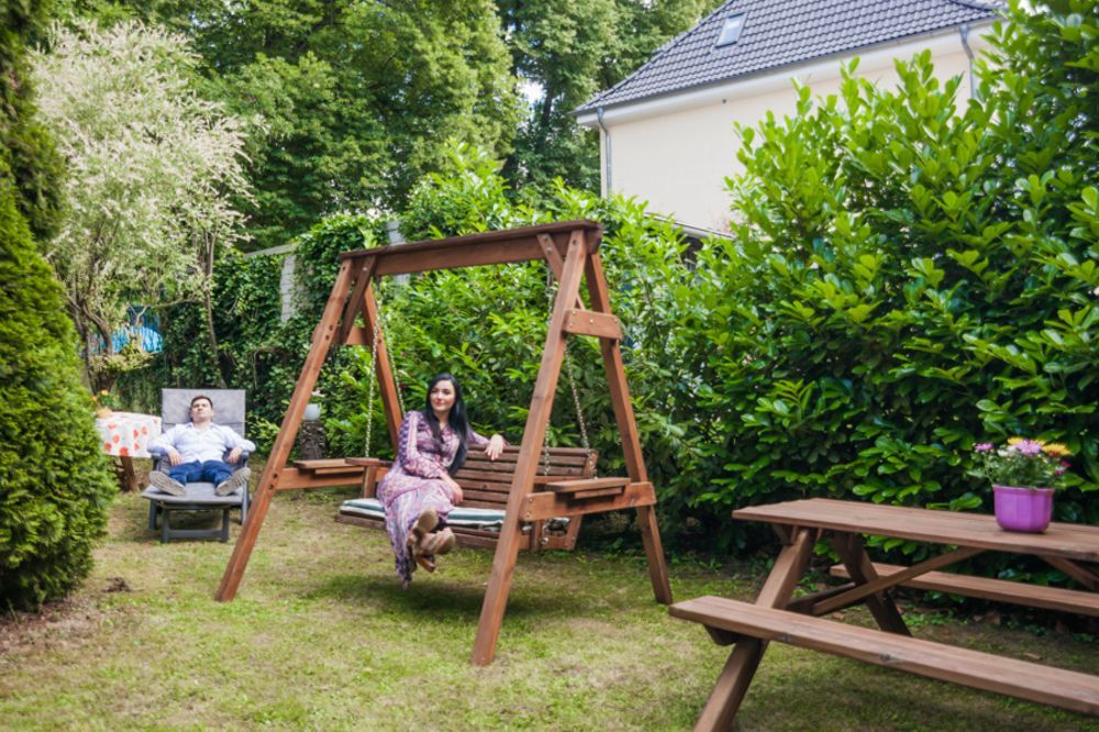 Hotel Pension Wiesenau Salzhausen Exteriér fotografie