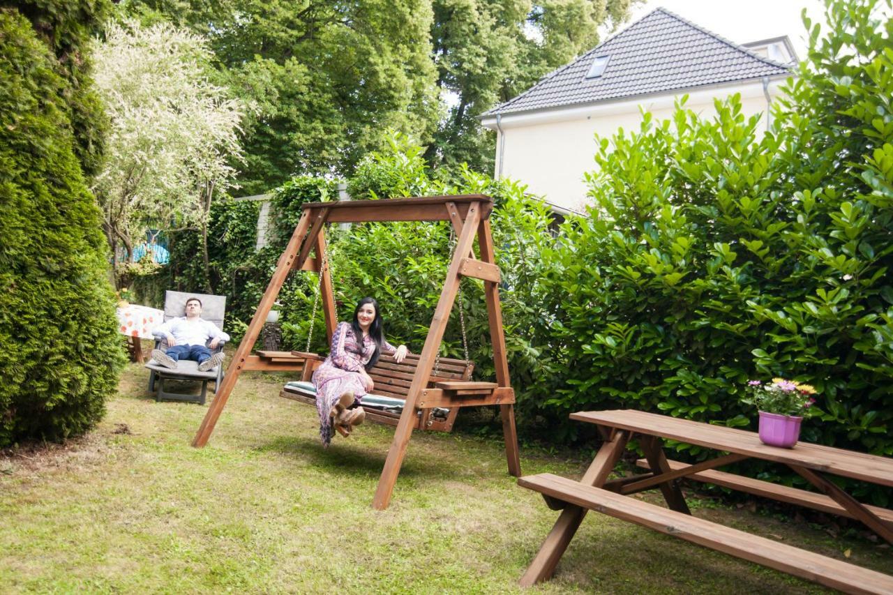 Hotel Pension Wiesenau Salzhausen Exteriér fotografie